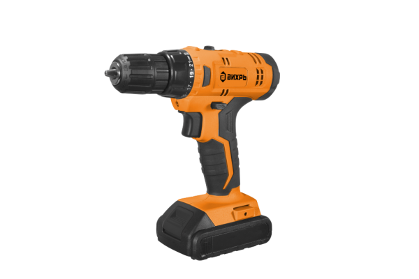 Дрель-шуруповерт аккумуляторная ВИХРЬ ДА-20Л-2К
