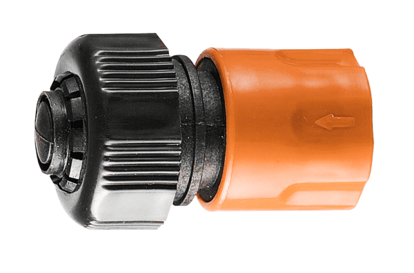 Соединитель аквастоп быстросъемный для шланга 3/4 Вихрь