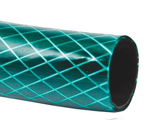 Шланг поливочный ПВХ, трёхслойный армированный 1/2, 25м Вихрь