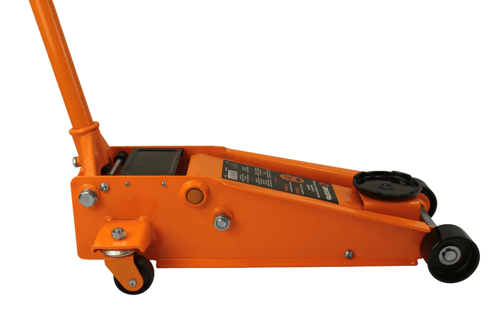 Домкрат гидравлический подкатной ДМК-3Б (3 т, 115-470 мм, быстрый подъём) Вихрь