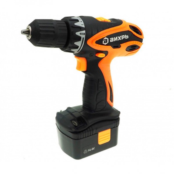 Дрель-шуруповерт ВИХРЬ ДА-14,4-1К