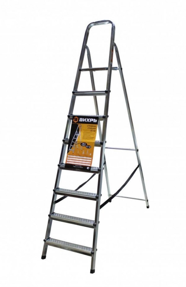 Стремянка стальная ВИХРЬ СС 1х9