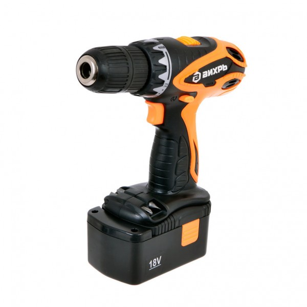 Дрель-шуруповерт ВИХРЬ ДА-18-2К1